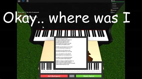 roblox piano sheet music|free printable piano sheet music.